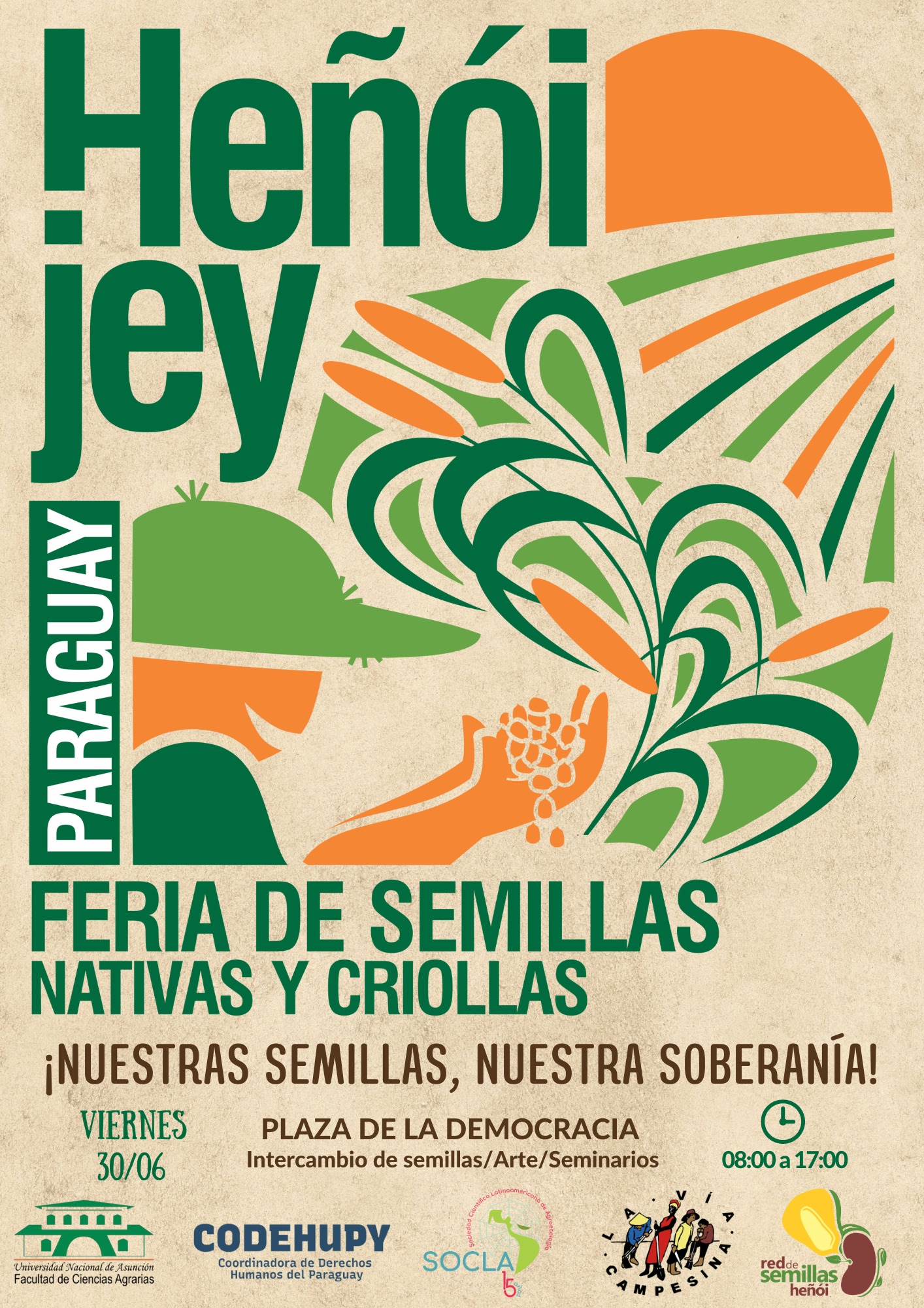 Vuelve la “Feria Nacional de Semillas Nativas y Criollas Heñoi Jey”